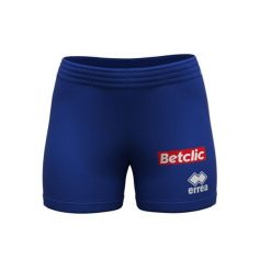 Damskie spodenki domowe France Beltclic. Niebieskie szorty damskie ERREA, bez wzorów, sportowe. Za 160.50 zł.