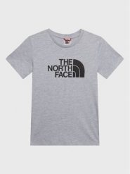The North Face T-Shirt Easy NF0A82GH Szary Regular Fit. Szare t-shirty chłopięce The North Face, bez wzorów, z bawełny, bez ramiączek. Za 79.99 zł.