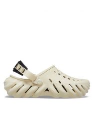Crocs Klapki Echo Clog 207937 Beżowy. Brązowe klapki i japonki męskie Crocs, z tworzywa sztucznego. Za 319.99 zł.