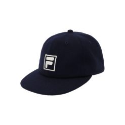 Czapka typu snapback Fila Vintage Como. Niebieskie czapki męskie Fila, bez wzorów, z materiału. Za 186.00 zł.