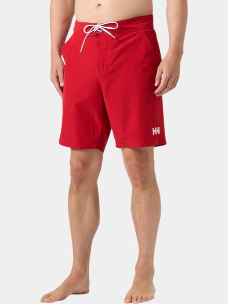 Szorty Męskie Helly Hansen Newport Board 8". Czerwone szorty męskie Helly Hansen, l, z elastanu, do pływania. Za 279.00 zł.