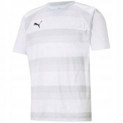 Męska Koszulka TeamVision. Białe t-shirty sportowe męskie Puma, m, z materiału, bez ramiączek, do piłki nożnej. Za 89.00 zł.