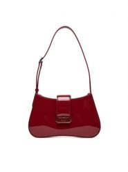 Emporio Armani Torebka EW001778 AF17287 U5068 Bordowy. Czerwone torebki klasyczne damskie Emporio Armani, bez wzorów, ze skóry, bez dodatków. Za 1,009.00 zł.