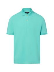 Nils Sundström koszulka polo Mężczyźni Bawełna niebieski, M. Niebieskie koszulki polo męskie Nils Sundström, m, bez wzorów, z bawełny, bez ramiączek. Za 89.95 zł.