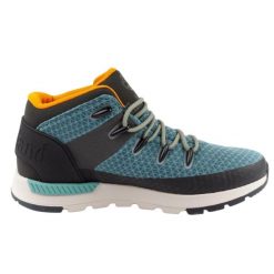 Męskie Wzorzyste Buty Sportowe. Niebieskie buty trekkingowe męskie Timberland, z gumy, bez zapięcia, trekkingowe. Za 747.99 zł.