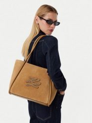 KARL LAGERFELD Torebka B3W30037 Brązowy. Brązowe torebki klasyczne damskie Karl Lagerfeld, bez wzorów, ze skóry, bez dodatków. Za 1,399.00 zł.