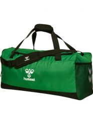 Torba sportowa Hummel Core 2.0. Czarne torby męskie na ramię HUMMEL, bez wzorów, z materiału, na ramię. Za 161.50 zł.
