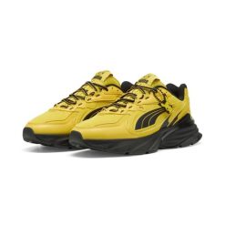 Buty sportowe Puma FADE NITRO PIKACHU 40810501. Żółte buty sportowe na co dzień damskie Puma, bez zapięcia. Za 451.74 zł.