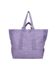 Tommy Jeans Torebka Tjw Tote Edition Canvas AW0AW17542 Fioletowy. Fioletowe torebki klasyczne damskie Tommy Jeans, bez wzorów, z jeansu, bez dodatków. Za 279.99 zł.