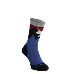 Skarpety biegowe Stance Light Wool Crew. Niebieskie skarpetki damskie Stance, bez wzorów. Za 79.99 zł.