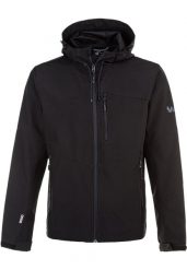 Kurtka wodoodporna Whistler Rodney. Czarne kurtki outdoor męskie WHISTLER, m, bez wzorów, z materiału, bez kaptura. Za 311.50 zł.