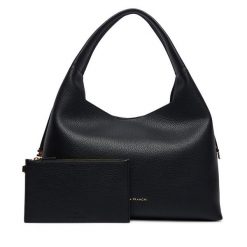Torebka Elisabetta Franchi. Czarne torebki klasyczne damskie Elisabetta Franchi, bez wzorów, bez dodatków. Za 1,879.00 zł.