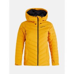 Kurtka Peak Performance Damska W Frost Ski Jacket. Żółte kurtki damskie Peak Performance, xs, bez wzorów, bez kaptura, narciarskie. W wyprzedaży za 1,679.00 zł.