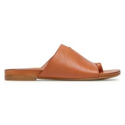 Japonki Piazza. Brązowe klapki damskie Piazza, bez wzorów, bez obcasa. Za 249.99 zł.