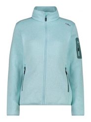 CMP Kurtka polarowa w kolorze turkusowym rozmiar: 46. Niebieskie kurtki damskie CMP, bez wzorów, z materiału, bez kaptura. Za 169.67 zł.