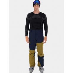 Spodnie Narciarskie Męskie Fundango Teak Colourblock. Niebieskie spodnie materiałowe męskie Fundango, bez wzorów, z materiału, sportowe. Za 599.90 zł.