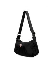 Guess Jeans Torebka CWBEO-GUESS-XC-003-09 Czarny. Czarne listonoszki damskie Guess Jeans, z aplikacjami, z jeansu, bez dodatków. Za 199.99 zł.