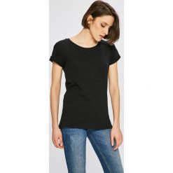 Tally Weijl - T-shirt. Białe t-shirty damskie TALLY WEIJL, l, bez wzorów, z bawełny, bez kołnierzyka. Za 29.90 zł.