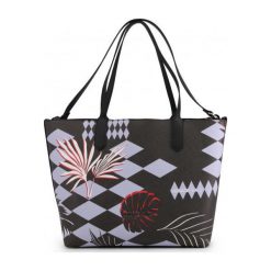 Versace Jeans Torebka damska na zakupy Shopperka VERSACE JEANS. Shopper bag damskie Versace Jeans, bez wzorów, z jeansu, bez dodatków. Za 495.00 zł.