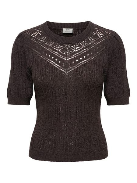 JDY Sweter "Desha" w kolorze brązowym rozmiar: XS. Brązowe swetry klasyczne damskie JDY, xs, bez kołnierzyka. Za 81.95 zł.