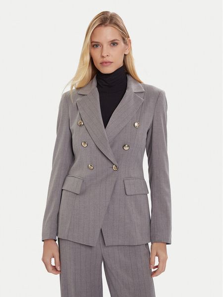 Maryley Marynarka 25IB139/M17 Szary Regular Fit. Szare marynarki i żakiety damskie Maryley, m, bez wzorów, z syntetyku. Za 458.99 zł.