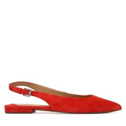 Baleriny LAUREN RALPH LAUREN. Brązowe baleriny damskie Lauren Ralph Lauren, bez wzorów, bez obcasa. Za 439.99 zł.