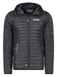 Canadian Peak Kurtka polarowa "Uchampion" w kolorze czarnym rozmiar: M. Czarne kurtki męskie Canadian Peak, m, bez wzorów, z polaru, bez kaptura. Za 174.95 zł.