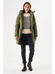 Garcia Parka w kolorze khaki rozmiar: S. Brązowe parki damskie Garcia, s, z aplikacjami. Za 239.29 zł.