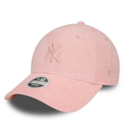 Czapka z daszkiem New Era. Czerwone czapki z daszkiem damskie New Era, bez wzorów. Za 129.99 zł.