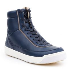 Buty Lacoste Explorateur W 7-32CAW0118003 niebieskie. Niebieskie buty sportowe na co dzień damskie bez wzorów, z gumy, Lacoste Explorateur. Za 650.14 zł.