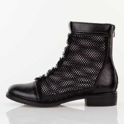 Czarne wiosenne ażurowe botki damskie Jezzi Asa62-130. Czarne botki damskie Jezzi, na jesień, z jeansu, boho, bez obcasa, na obcasie, bez zapięcia. Za 249.00 zł.