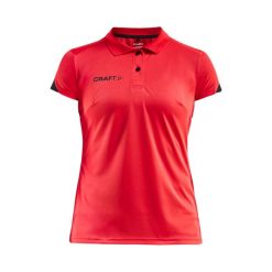 Damska koszulka polo Craft pro control impact. Czarne bluzki damskie Craft, bez wzorów, bez kołnierzyka, bez ramiączek. W wyprzedaży za 144.55 zł.