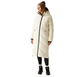 Kurtka Damska Ujeane Padded Jacket. Białe kurtki damskie Regatta, m, bez wzorów, z materiału, z kapturem. Za 177.99 zł.