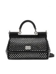 Dolce&Gabbana Torebka BB7116 AP602 Czarny. Czarne torebki klasyczne damskie Dolce&Gabbana, bez wzorów, z materiału, bez dodatków. Za 10,739.00 zł.