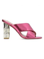 Liu Jo Klapki w kolorze różowym rozmiar: 39. Różowe klapki damskie Liu Jo, bez wzorów, bez obcasa. Za 243.64 zł.