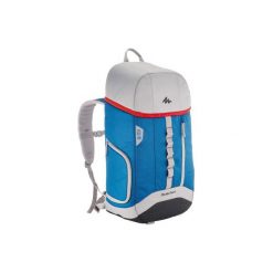 Lodówka-plecak turyst. 30 l. Niebieskie plecaki damskie QUECHUA, bez wzorów, z materiału. Za 129.99 zł.