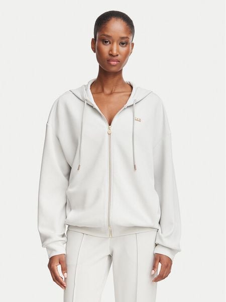 EA7 Emporio Armani Bluza 7W000192 AF24375 U9001 Niebieski jasny Relaxed Fit. Niebieskie bluzy bez kaptura damskie EA7 Emporio Armani, s, z syntetyku. Za 729.99 zł.