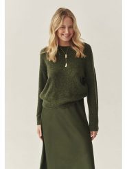 TATUUM Sweter w kolorze khaki rozmiar: M. Brązowe swetry klasyczne damskie Tatuum, m, z wełny, bez kołnierzyka. Za 169.95 zł.