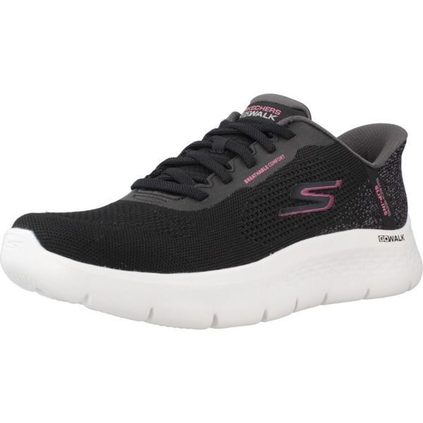 Buty SKECHERS GO WALK FLEX SAFIYA Czarny. Czarne obuwie trekkingowe damskie Skechers. Za 404.25 zł.