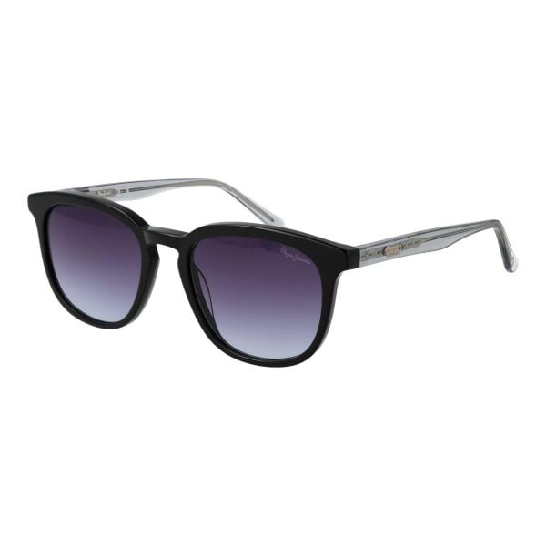 Okulary przeciwsłoneczne Męskie PEPE JEANS PJ7434 52009. Brązowe okulary przeciwsłoneczne męskie Pepe Jeans, z jeansu. Za 268.70 zł.