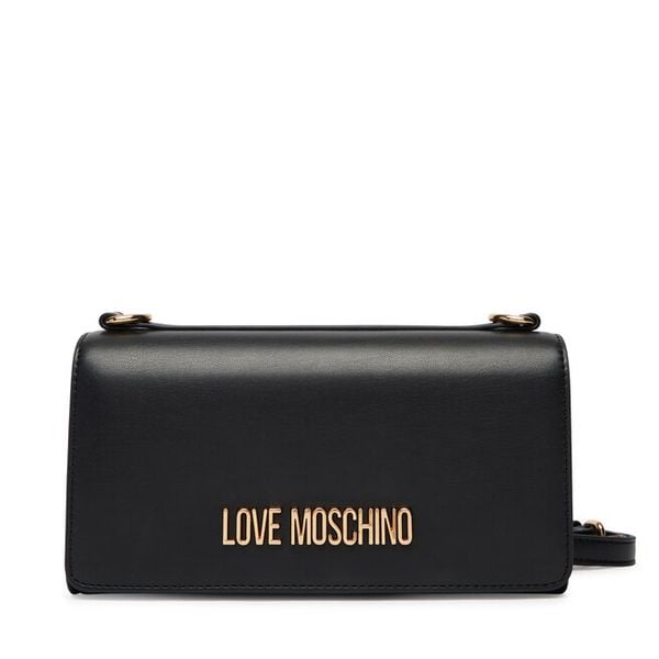 Torebka LOVE MOSCHINO. Czarne listonoszki damskie Love Moschino, bez wzorów, bez dodatków. Za 789.99 zł.