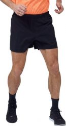 Spodenki do biegania męskie Odlo Zeroweight. Czarne szorty męskie Odlo, z materiału, bez kołnierzyka. Za 269.99 zł.