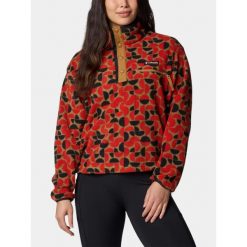 Bluza Polarowa Damska Columbia Helvetia II. Czerwone bluzy bez kaptura damskie Columbia, xl, z polaru. Za 299.00 zł.