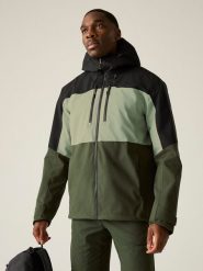 Regatta Kurtka przeciwdeszczowa "Maland II" w kolorze khaki rozmiar: 4XL. Brązowe kurtki outdoor męskie Regatta, m, bez wzorów, bez kaptura. Za 162.49 zł.