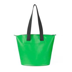 Wodoodporna torba Hurtel. Zielone torebki klasyczne damskie Hurtel, bez wzorów, bez dodatków. Za 41.99 zł.