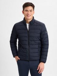Marc O'Polo Pikowana kurtka Mężczyźni Sztuczne włókno niebieski, L. Niebieskie kurtki męskie Marc O´Polo, l, bez wzorów, z poliamidu, bez kaptura. Za 849.95 zł.