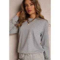 Szara Bluza Sofaris. Szare bluzy bez kaptura damskie Renee, l, z bawełny. Za 24.99 zł.