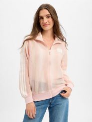 Adidas Originals Kurtka - Summer Glow Firebird Kobiety Sztuczne włókno różowy, L. Czerwone kurtki damskie adidas Originals, l, bez wzorów, z włókna, bez kaptura. Za 279.95 zł.