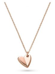 S.Oliver Srebrny naszyjnik z zawieszką - dł. 45 cm rozmiar: onesize. Szare naszyjniki damskie S.Oliver, srebrne. Za 173.99 zł.