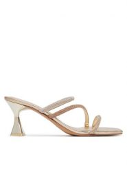 Aldo Klapki Jewella 13738897 Złoty. Żółte klapki damskie Aldo, bez wzorów, z syntetyku, bez obcasa. Za 359.99 zł.
